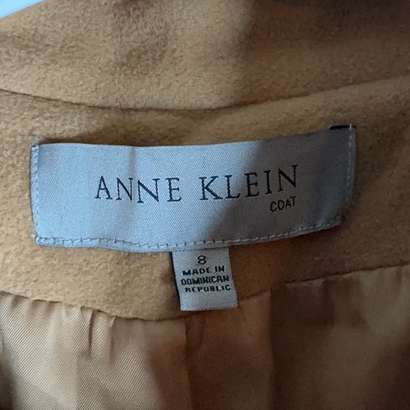 Anne Klein Camel Trench Coat - Picture 2 of 8